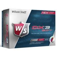 Wilson WGWP27400 Balles de golf pour homme Wilson Staff Dx3 Soft Blanc