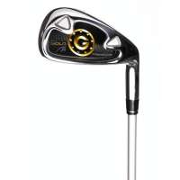Benross Gold Iron A Flex/SNR 24 – Club de golf homme – Noir/argent/or – Fibre de carbone – Droitier