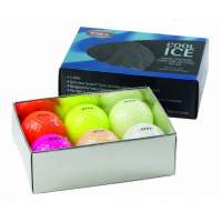 Cool Ice – Balles de golf – Pack de 6 – Mélangé