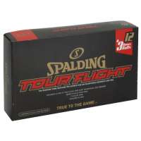 Spalding Tour Flight Lot de 15 balles de golf (Blanc)