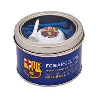 FC Barcelona Coffret cadeau de golf Balle et tees