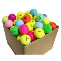 Second Chance 100 Balles de golf Récupération Qualité supérieure Grade A Couleurs optiques